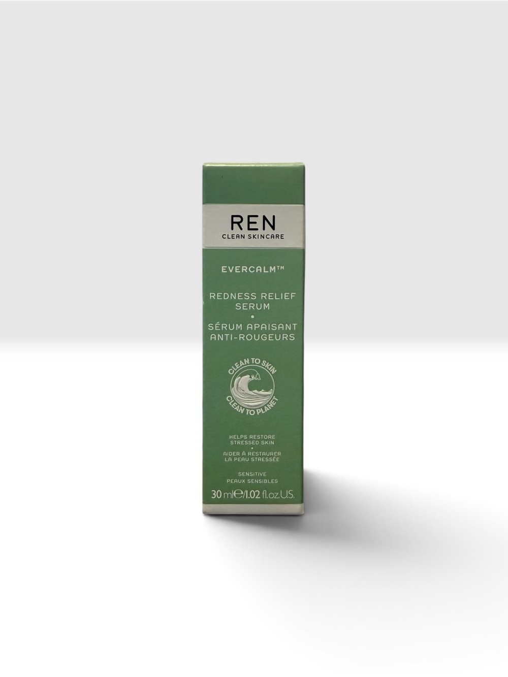 REN Evercalm Redness Relief Serum - Green